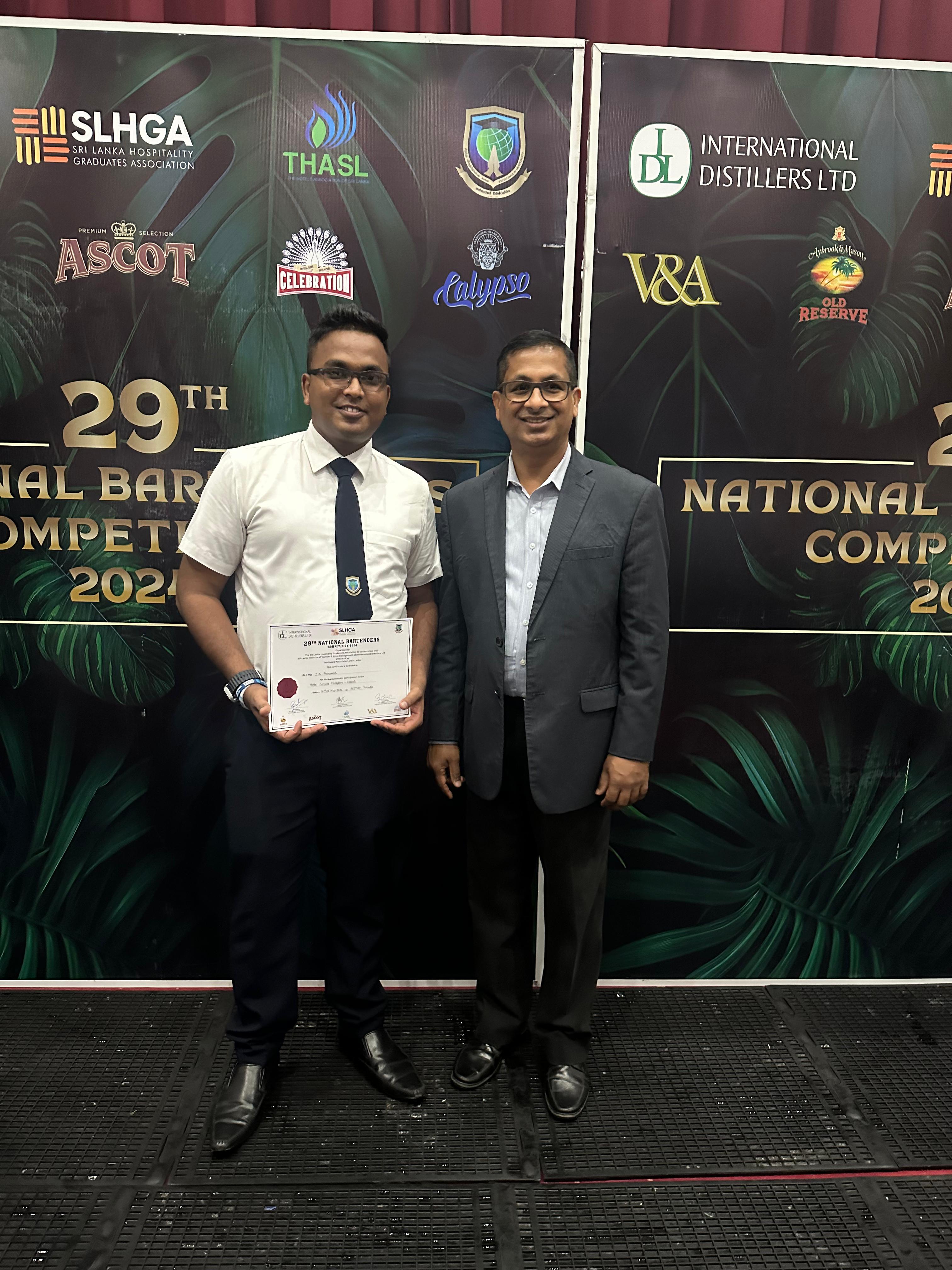 Hustler National Bartender Competition 2024 Achievements